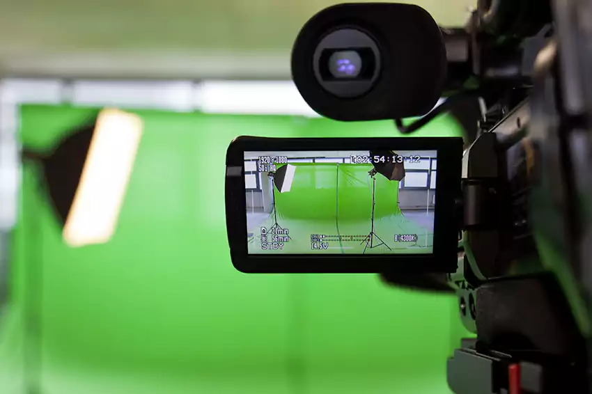 تجهیزات ساخت ویدیو - پرده سبز